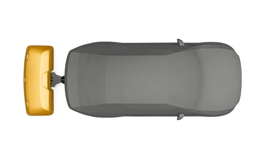THULE Heckbox an AHK für Auto in Berlin mieten
